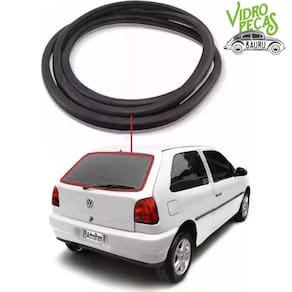 Borracha Vidro Traseiro Vigia Gol Bola G2 Externa Flexivel