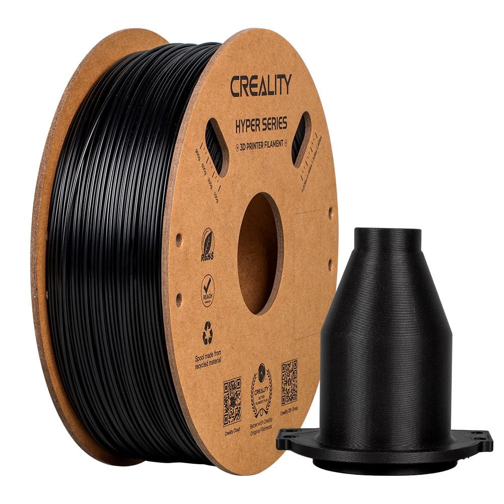 Filamento ABS para Impressora 3D Creality Hyper ABS 1 Kg/Rolo 1.75 mm Preto