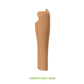 Capa Prótese Transfemoral Confetti Beige Id-00 Plus - Ethnos