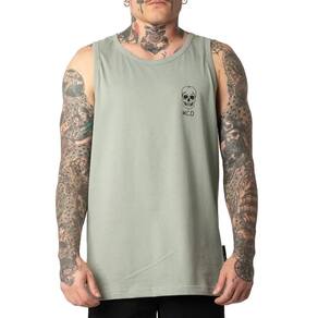 Regata MCD Logo Caveira MCD SM25 Masculina Verde Alvorada
