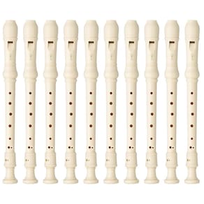 Kit 50 Flautas Doce Soprano Germânica Em C YRS-23 Yamaha