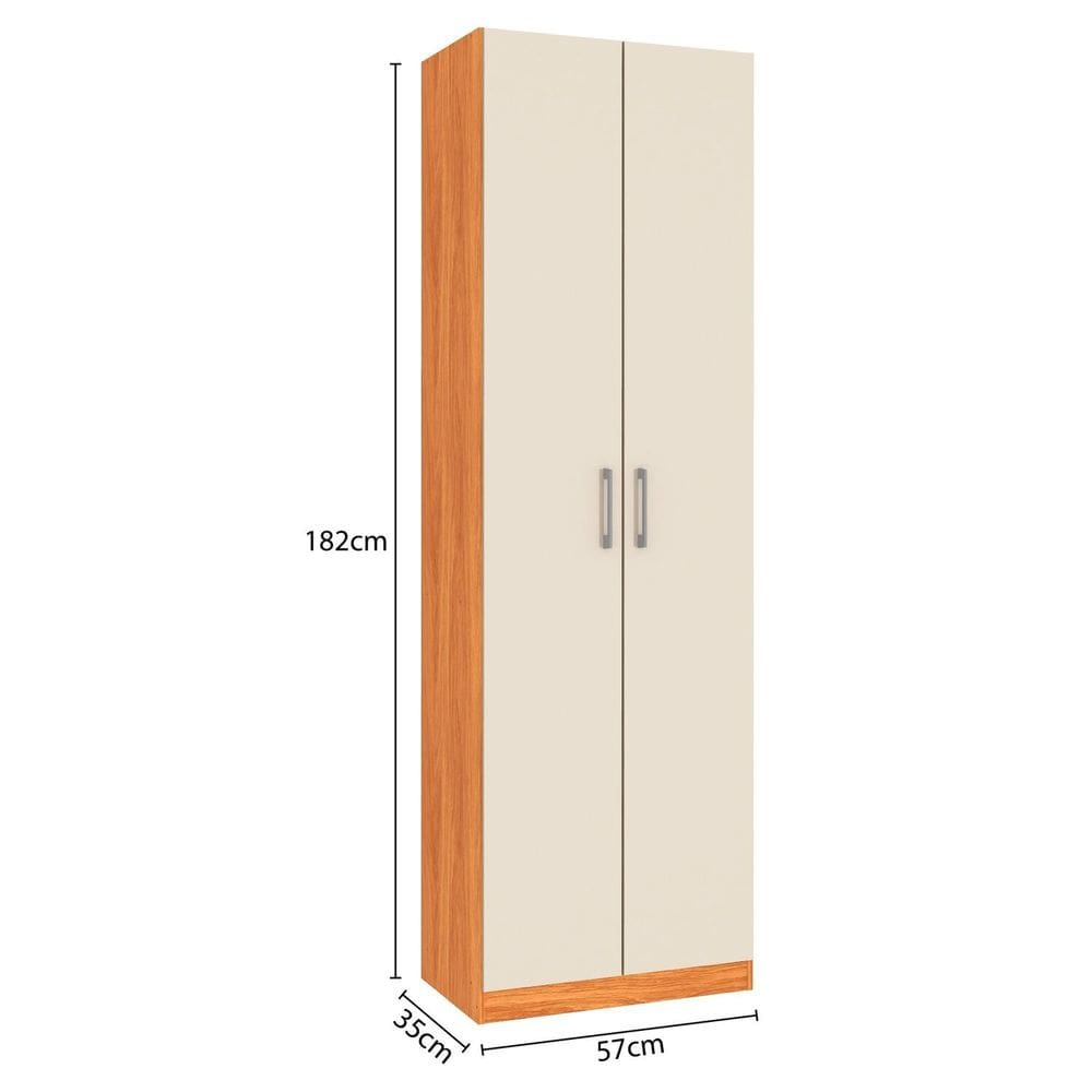 Armário Multiuso Cali 2 Portas 182cm X 57cm | Casas Bahia
