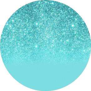 Painel Redondo 3D Sublimado Efeito Glitter Frd-5595