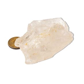 01 Topázio Branco Pedra Bruto Natural 150 a 200g Média 65mm