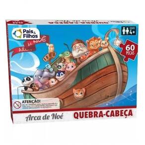 Puzzle Arca De Noé 60 Peças - Pais E Filhos