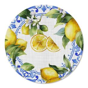Capa de Sousplat Limão Siciliano 534214 2Und 35cm Belchior