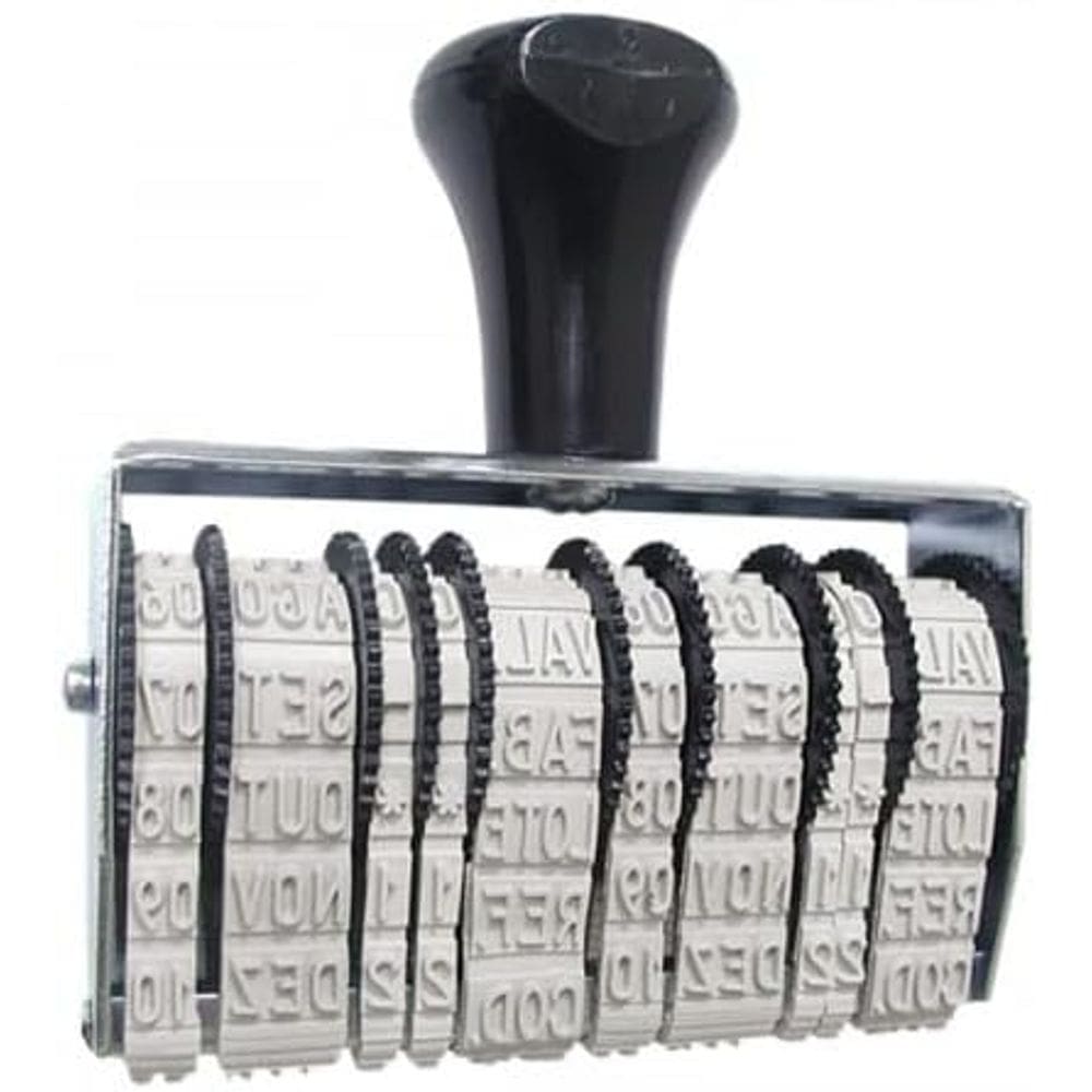 Carimbo Datador Duplo Sobreposto 3mm 3603