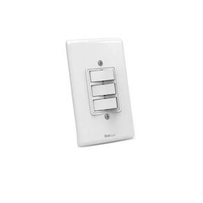Interruptor Teclas Simples Enerbras - Triplo Branco
