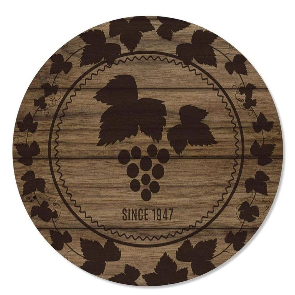 Capa de Sousplat Vinho 534219 2Und 35cm Belchior