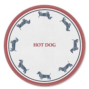 Capa de Sousplat Hot Dog 534218 2Und 35cm Belchior