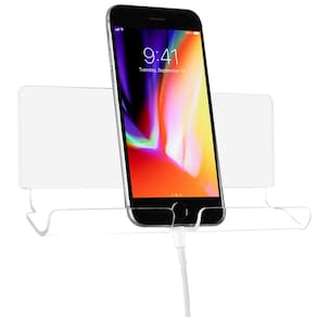 Suporte de montagem para tablet para telefone de parede TxDesign Silky White