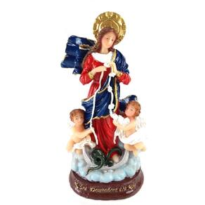 Imagem Nossa Senhora Desatadora Dos Nós 15 Cm Resina