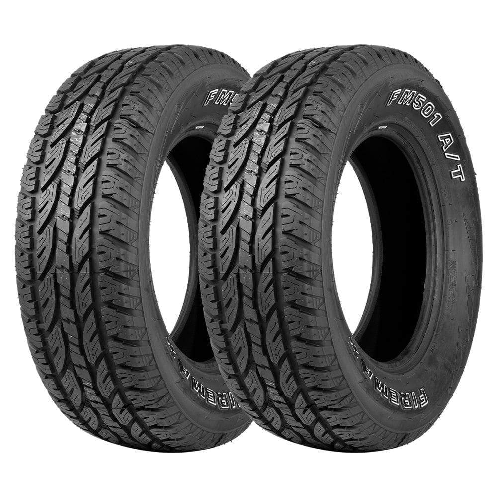 Jogo 2 Pneus Firemax Aro 16 FM501 A/T 265/70R16 112T - Letras Brancas