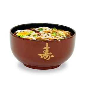 Tigela Japonesa Udonbati Médio Bowl Vermelho 14,5X7,5Cm