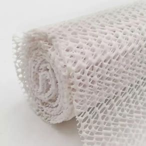 Borracha Antiderrapante Artesanato 30cm com 1.5 Metro Branca