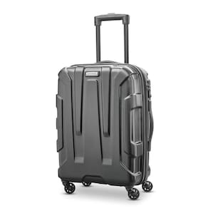 Bagagem Samsonite Centric Hardside expansível de 20 polegadas preta