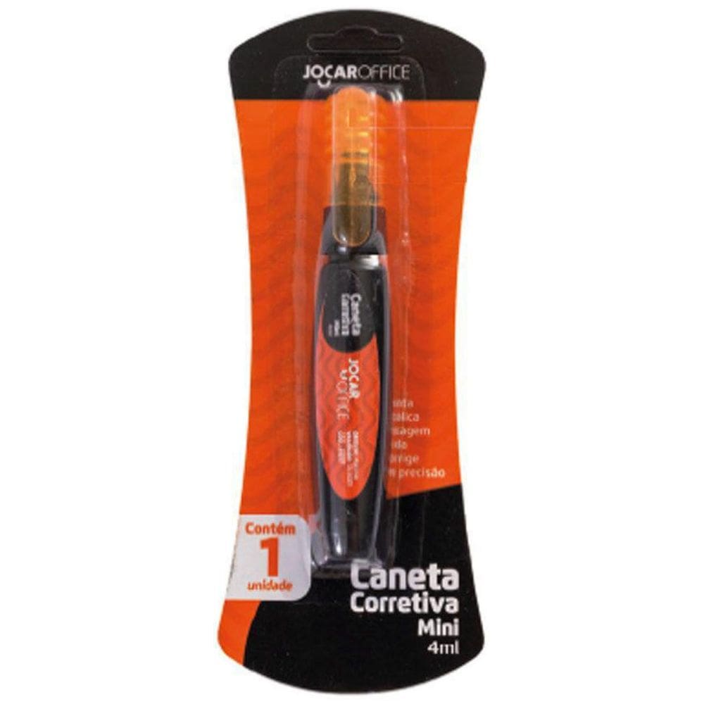 Caneta Corretiva Mini 4Ml Jocar Office