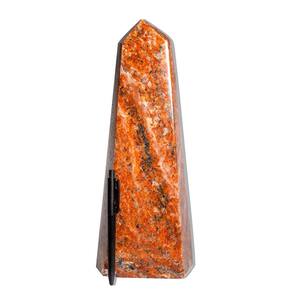 Ponta Calcita Laranja Natural Sextavado 32cm 5,6kg Classe B