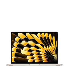 Apple MacBook Air 13", M3, CPU de 8 núcleos, GPU de 8 núcleos, 24GB RAM, 512GB SSD - Estelar