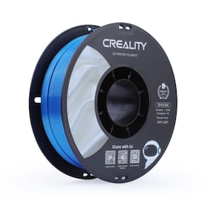 Filamento CR SILK Creality p/ Impressora 3D Azul 1Kg 1.75mm