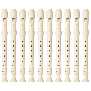 Kit 20 Flautas Doce Soprano Germânica Em C YRS-23 Yamaha