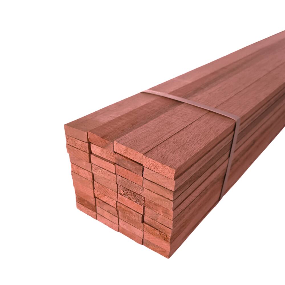 6 Ripas Sarrafos Eucalipto 1x3x30cm Aplainado Artesanato
