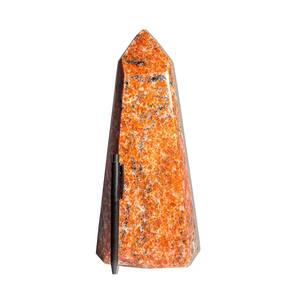 Ponta Calcita Laranja Natural Sextavado 28cm 4,1kg Classe B