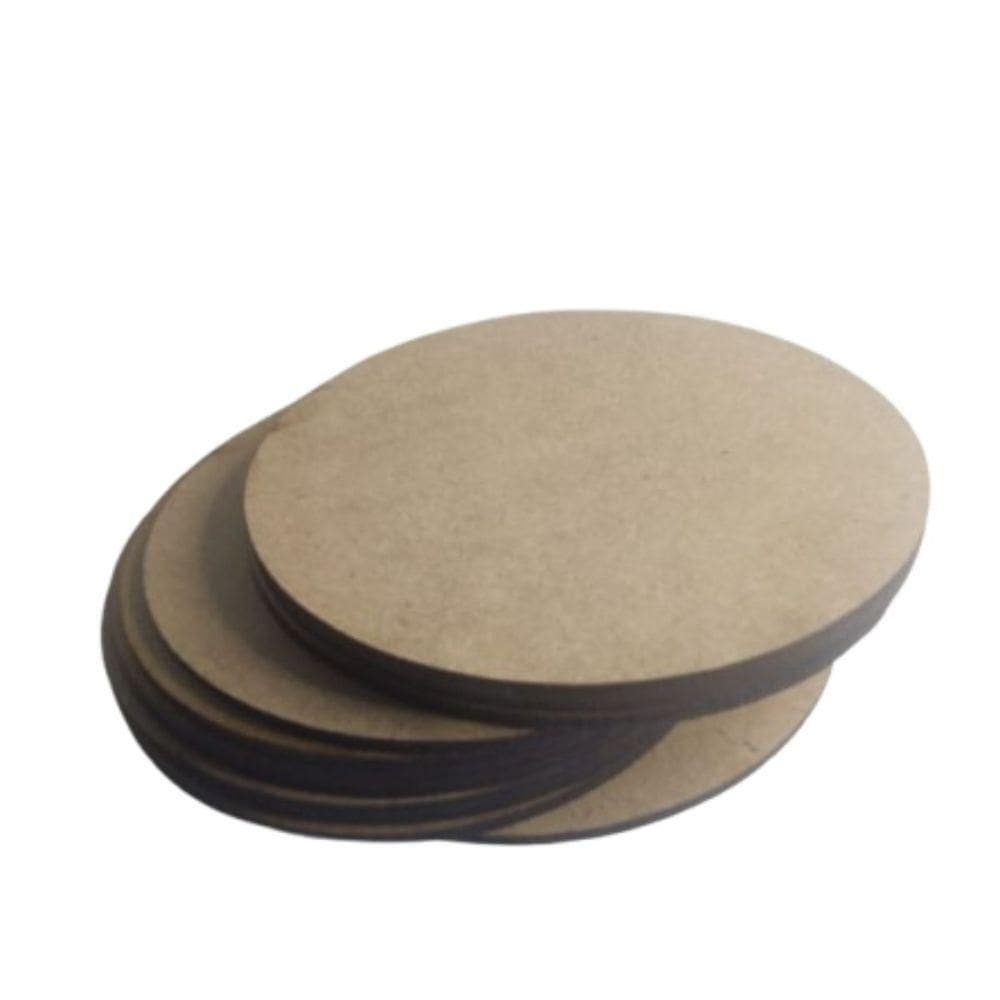 Bolachas Aplique Mdf 5cm Base/suporte/chaveiro C/100