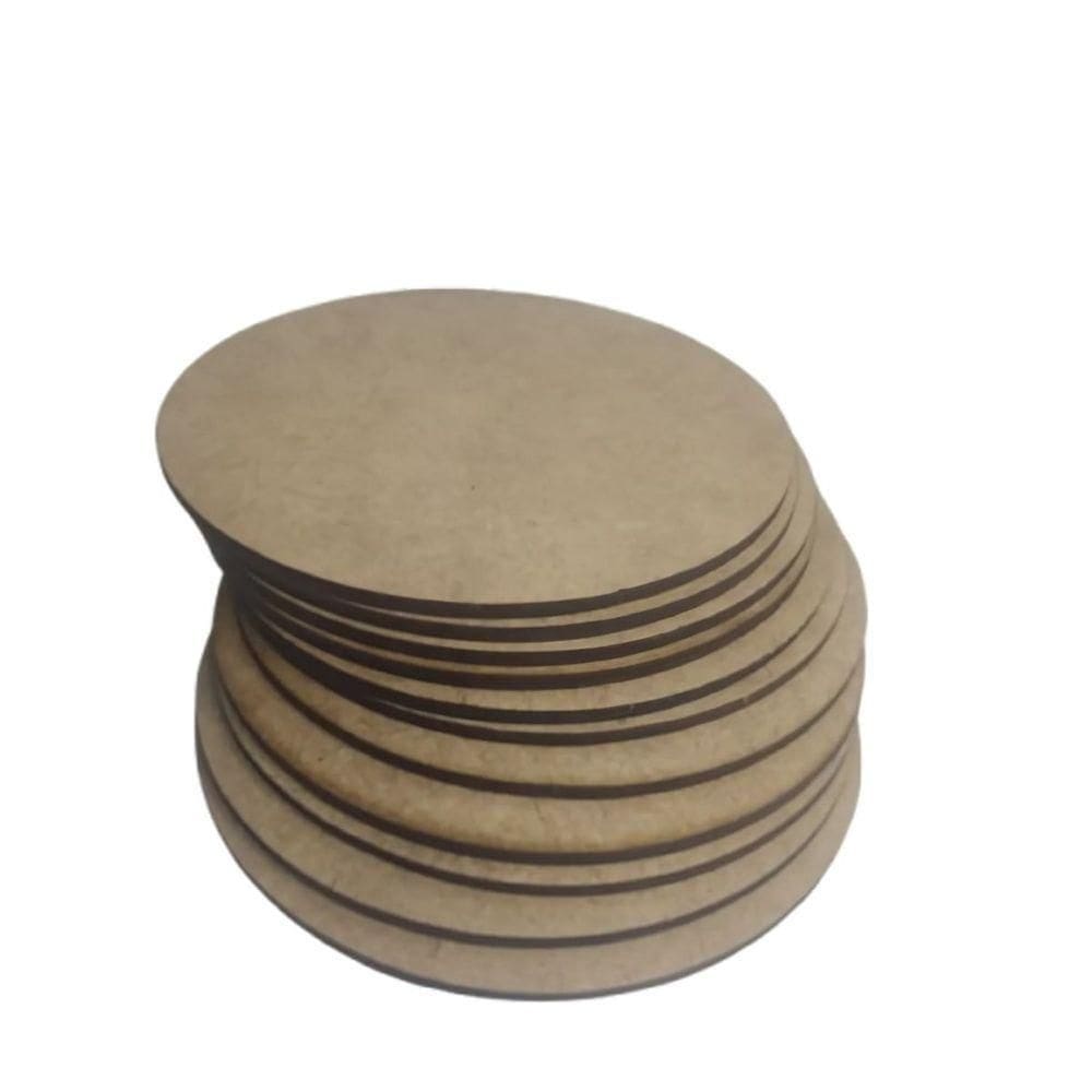 Bolachas Mdf 5cm - 100 Uni Artesanato/biscuit/aplique