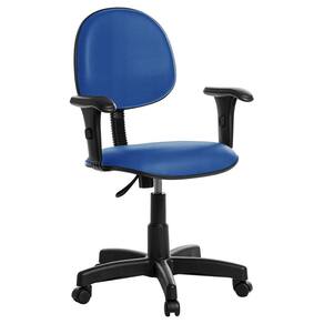 Cadeira De Escritório Executiva Com Braço Rce Cor Azul