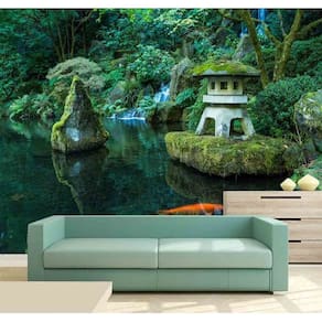 Papel de Parede - Paisagens Cachoeira 3D 1M² na 046