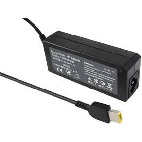 Fonte Carregador Plug Retangular Lenovo T460 Aplicável