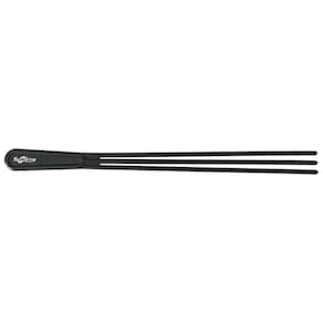 Baqueta Tripla Spanking Polipropileno Preto Para Tamborim