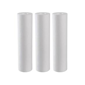Kit 3 Refil Elemento Polipropileno Liso 10X2 1/2 50 Micras