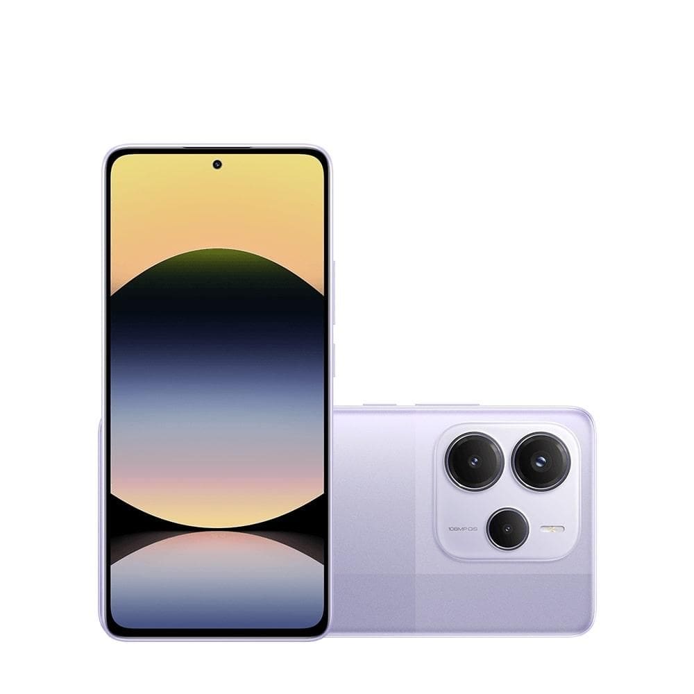 Smartphone XiaomI Redmi Note 14 5G 8+8GB + 256GB, Roxo