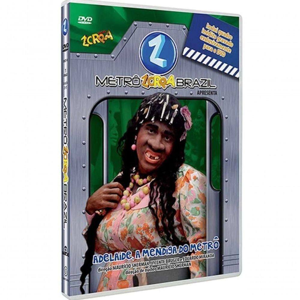 Dvd Metrô Zorra Brazil- Adelaide A Mendiga | Casas Bahia