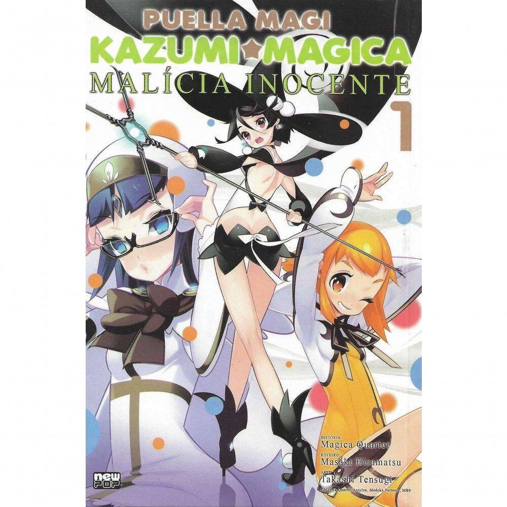 Mangá Kazumi Magica: Malícia Inocente (2015) | Casas Bahia