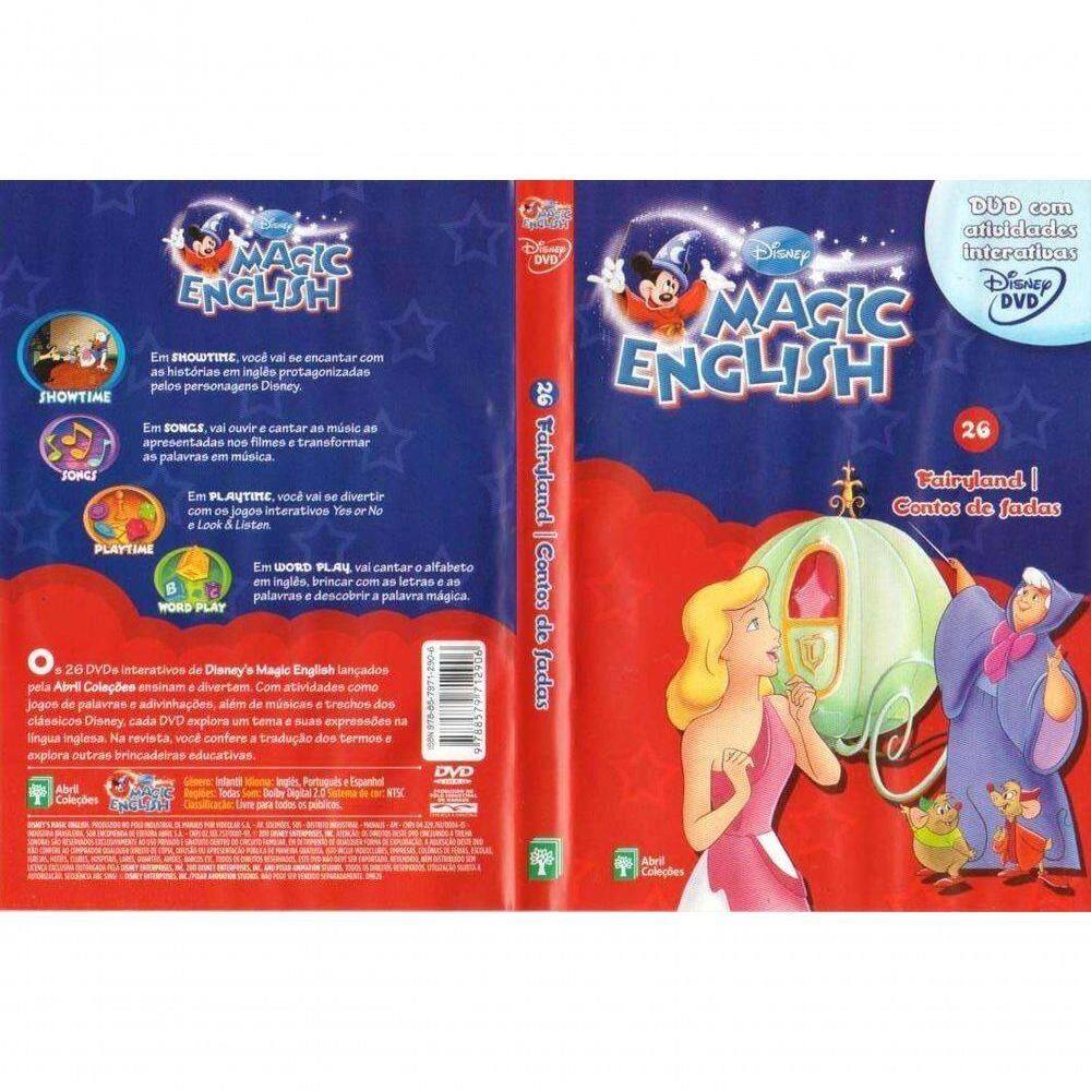 Dvd Disney - Magic English - Contos De Fadas | Casas Bahia