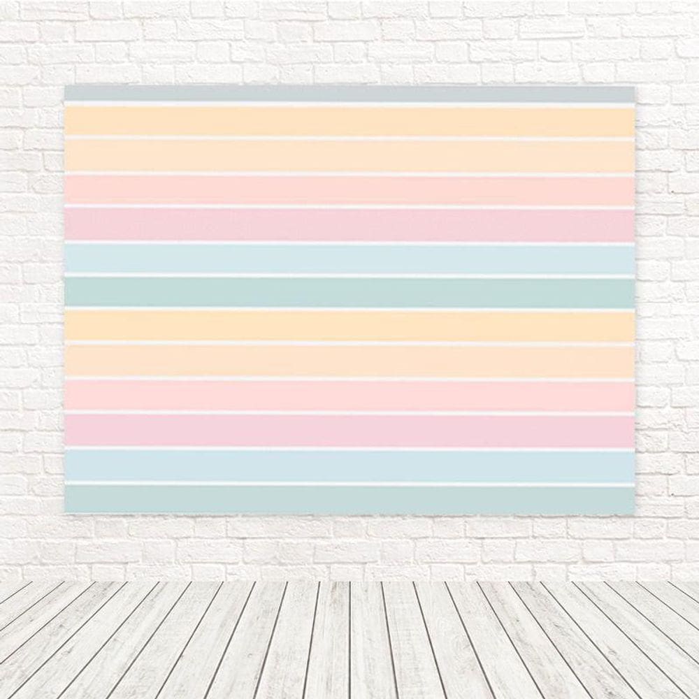 Painel Retangular 3D Sublimado Listras 2,0X1,5 Frt-5125