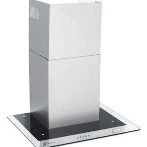 Coifa De Parede 60cm Led Vidro E Inox 127v - Electrolux