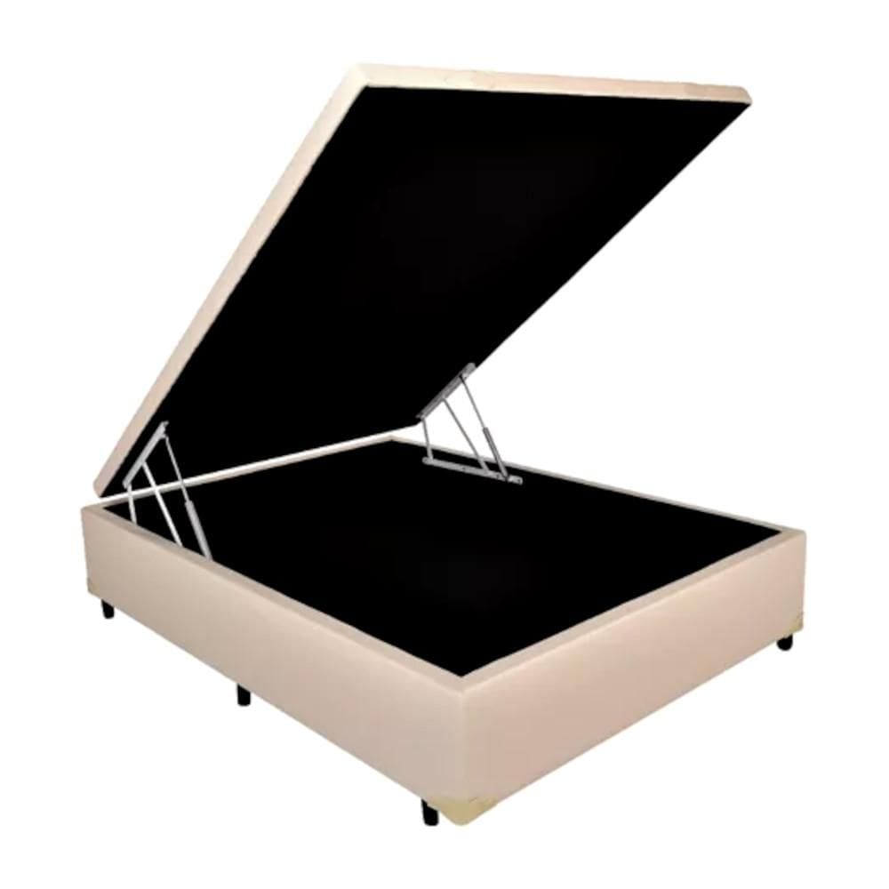 Cama Box Baú Solteirão Blindada 110x188x40 cm