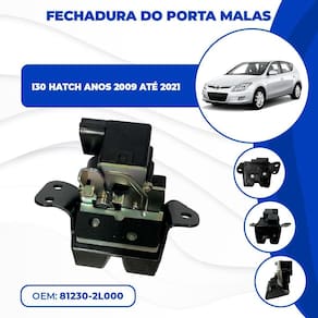 Fechadura Elétrica Porta Malas I30 Hatch 2009 Até 2012