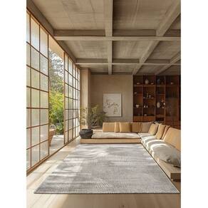 Tapete Tec. Tridimensional 4d 01/47 150cm X 200cm Cinza