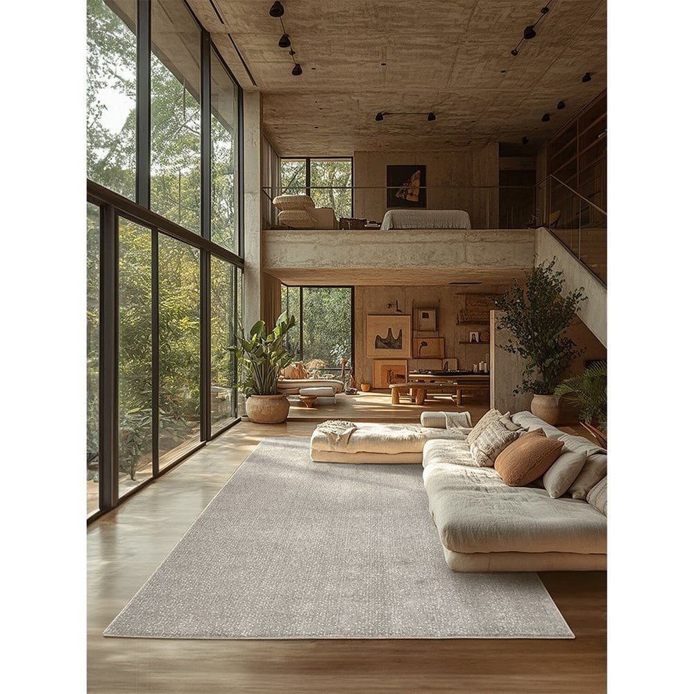 Tapete Tec. Tridimensional 2d 03/49 200cm X 250cm Cinza