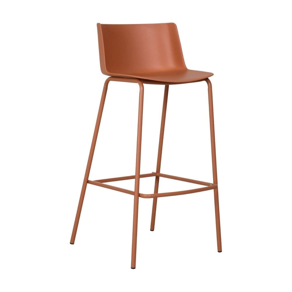 Banqueta Média para Cozinha Ipanema Terracota