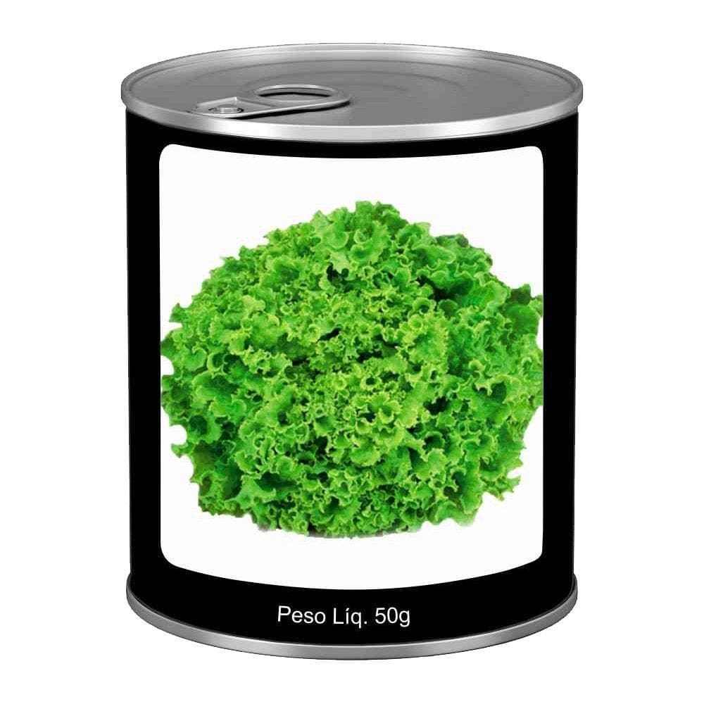 Sementes Alface Feltrin Mônica SF31 Lata 50g