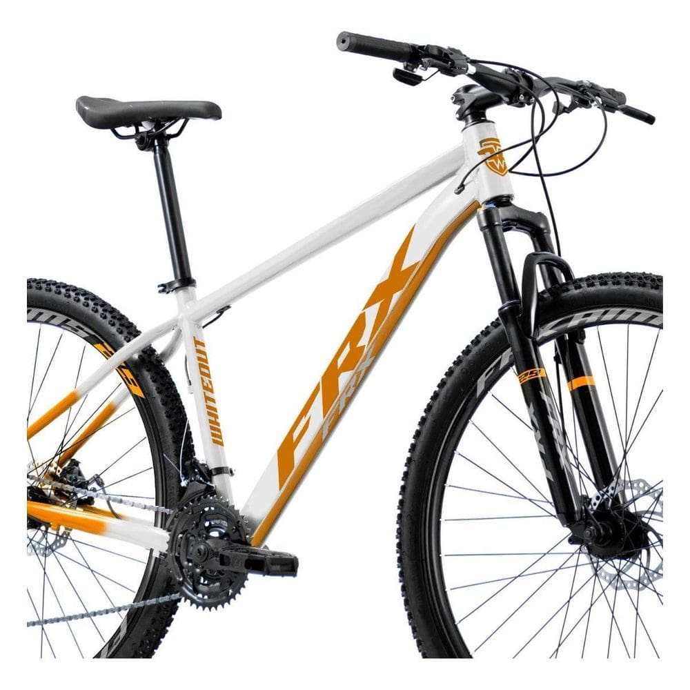 Bicicleta Aro 29 Frx Whiteout 24V Orange/White L