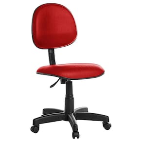 Cadeira De Escritório Executiva Rj Cor Vermelho