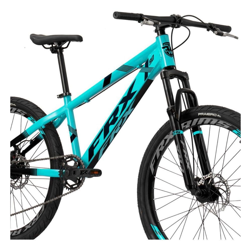 Bicicleta Frx X90 Aro 26 Freeride Coroa Unica Bianchi 14