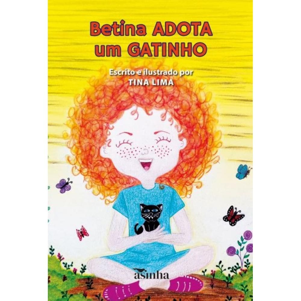 Betina adota um gatinho